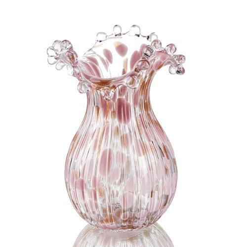Vaso vetro soffiato mano - vaso, a