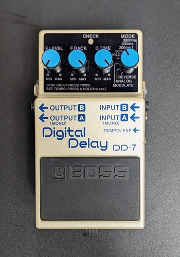 Boss pedale per chitarra - boss, dd-7