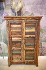 credenza 2 ante indiana in teak riciclato kkg34