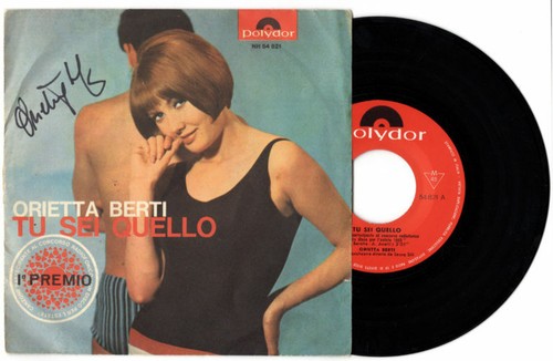 Orietta berti vinile - lp, 45