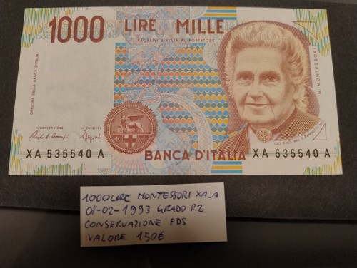 Banconota 1000 lire maria - banconota,