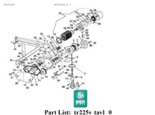 IMER COPERCHIO MOTORE BM300