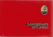 MASERATI BITURBO Contuite et