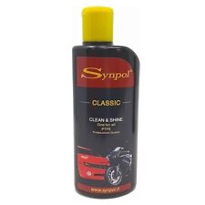 SYNPOL CLASSIC Crema detergente e lucidante cera pasta Polish universale 200ml