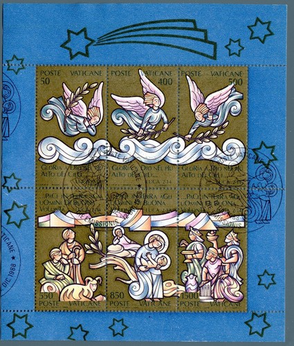 Vaticano 1988 natale - -,