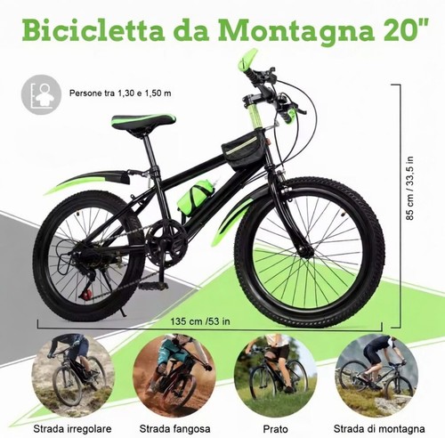 Bicicletta mountain bike - mountain,