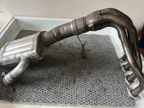 Downpipe scarico modificato
