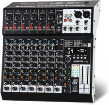 Console mixer audio canali - a,