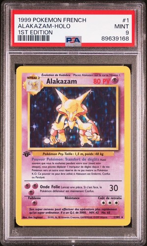 Psa alakazam holo 102 - 9,