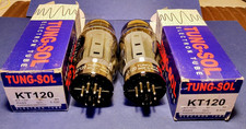 COPPIA VALVOLE KT 120 MATCHED TUNGSOL