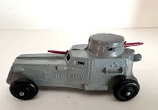 TOOTSIETOY - AUTO BLINDATA ESERCITO AMERICANO ANNI '40 - GRIGIA - MOLTO BUONA - OGGETTO IMPERDIBILE!