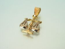 Segno zodiacale Bilancia zodiaco ciondolo oro 18kt pendente in oro 750/1000