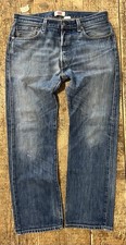 LEVI'S ® 501 Pantalone Jeans LEVIS Man Vtg WESTERN taglia 34x30 Made Mexico