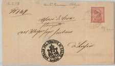 64269 - ITALIA REGNO - STORIA POSTALE : BUSTA da LUSIA CALTO annullo ambulate