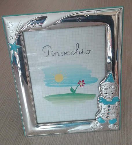 Cornice argento valenti - argento,