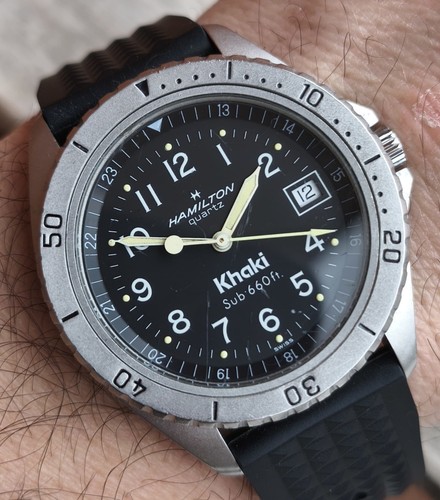 Orologio hamilton khaki sub - khaki,