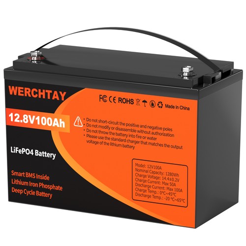 Batteria litio lifepo4 12v - batteria, al