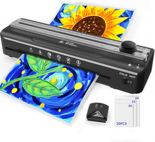 MAXDONE Laminatrice Macchina A4 - Laminatrice Termica 4 in 1 Caldo e Freddo No