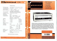 Dynacord Service Manual per B 1000 Copy