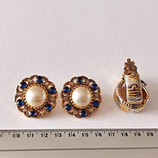 Lotto 2 Coppie Orecchini Clip