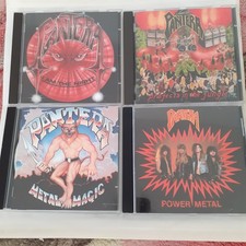 Pantera, Set Of 4 1980s cds