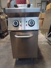 Friggitrice elettrica professionale 2 vasche 8+8 LT trifase 400V