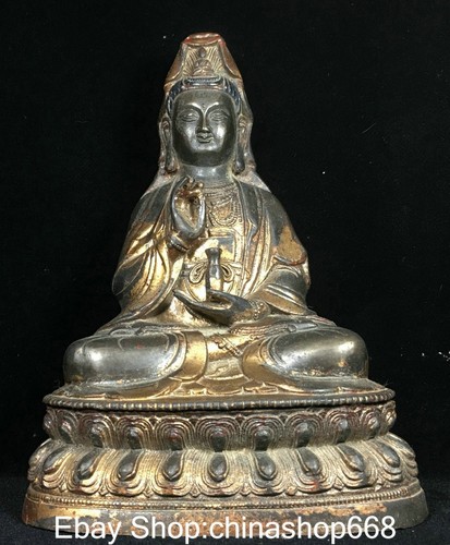 Statua vaso bodhisattva - , 8,2"