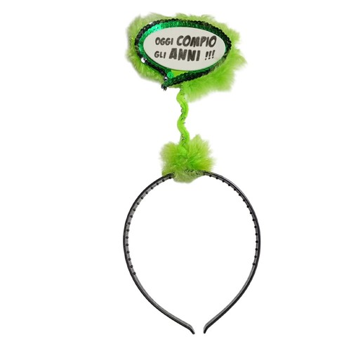 Cerchietto compleanno con - compleanno,