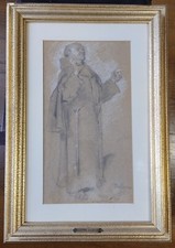 Quadro con monaco Edoardo