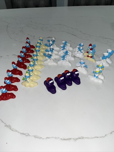 Lotto figurine puffi - (39),