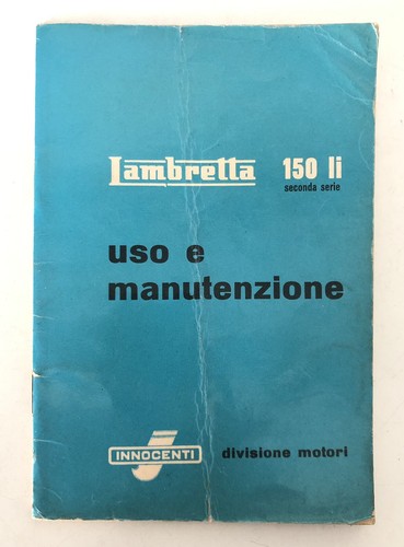 Libretto originale uso - originale,