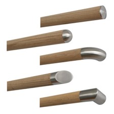 Corrimano legno rovere non