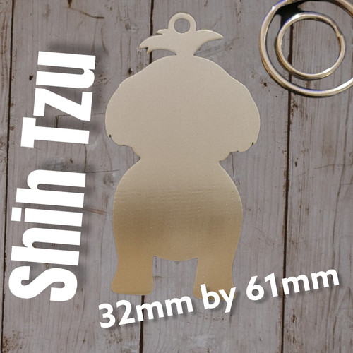 Targhetta per cani incisa - , shih
