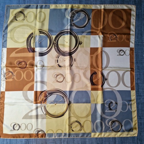 Foulard cartier 100 - foulard, 100%