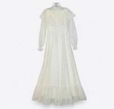 Abito da sposa vintage anni 80