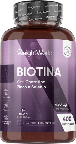 Biotina capelli 450μg 400 - capelli, 450Μg,