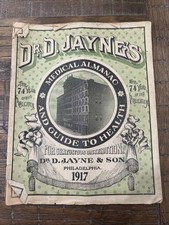 Vintage 1917, Dr. D. Jayne’s