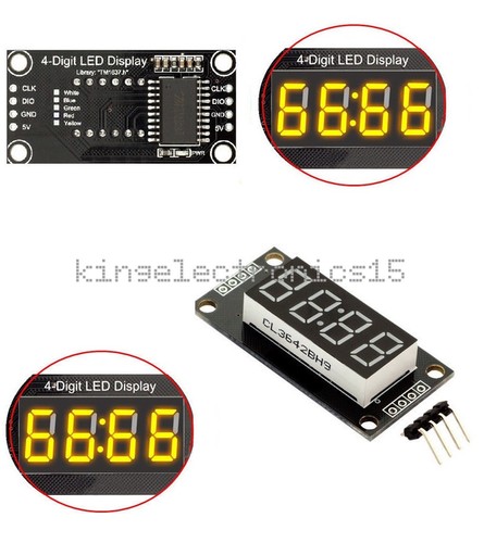 Tm1637 pollici 4 bit - pollici,
