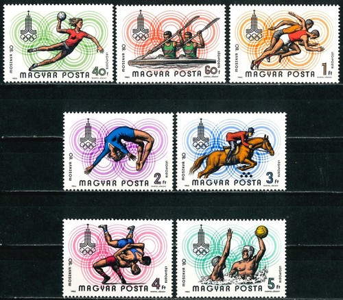 Ungheria 1980 giochi olimpici - ungheria,