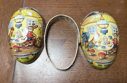 Vintage easter egg decoupage - vintage,
