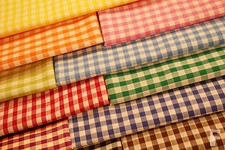 Tessuto Policotone Gingham 1/4