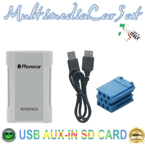 Phonocar 5887 interfaccia usb - interfaccia,