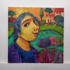 Paesaggio Figura Quadro