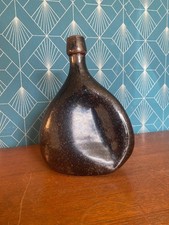 Vase Grès Émaillé Les Cyclades d'Anduze Roland Zobel 22x16 cm, marqué au revers