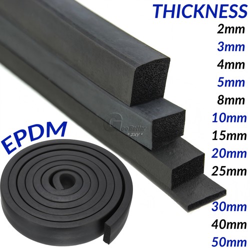 Striscia spugna piatta epdm - spugna,