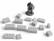 Blocchi di cemento diorama