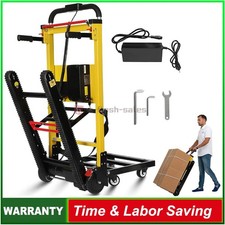 NUOVO Carrello Arrampicata Scale Pieghevole Elettrico per Spostare Su e Giù Scale Facilità