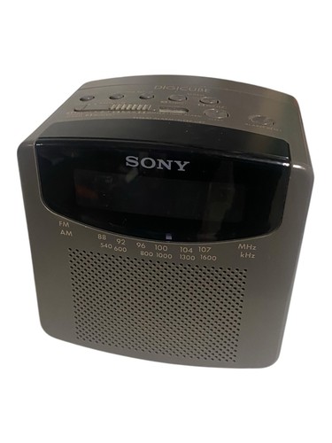 Sony digicube icf - icf-c102, radio