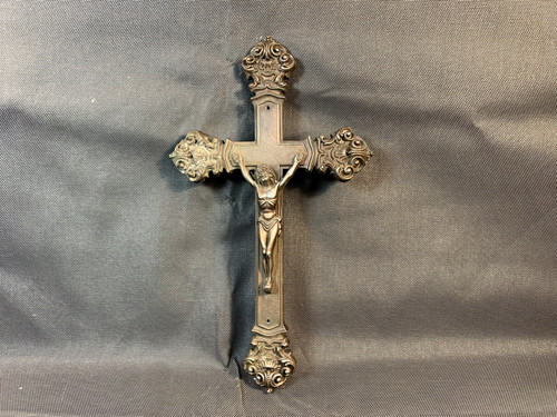 Antico grande crocifisso - antico, gesù