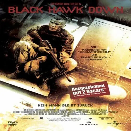 Dvd black hawk - black, down
